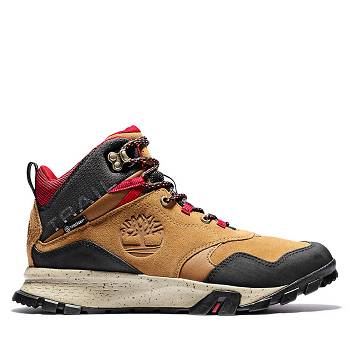 Timberland Garrison Trail Mid - Hnede Turistické Topánky Panske, T0122SK